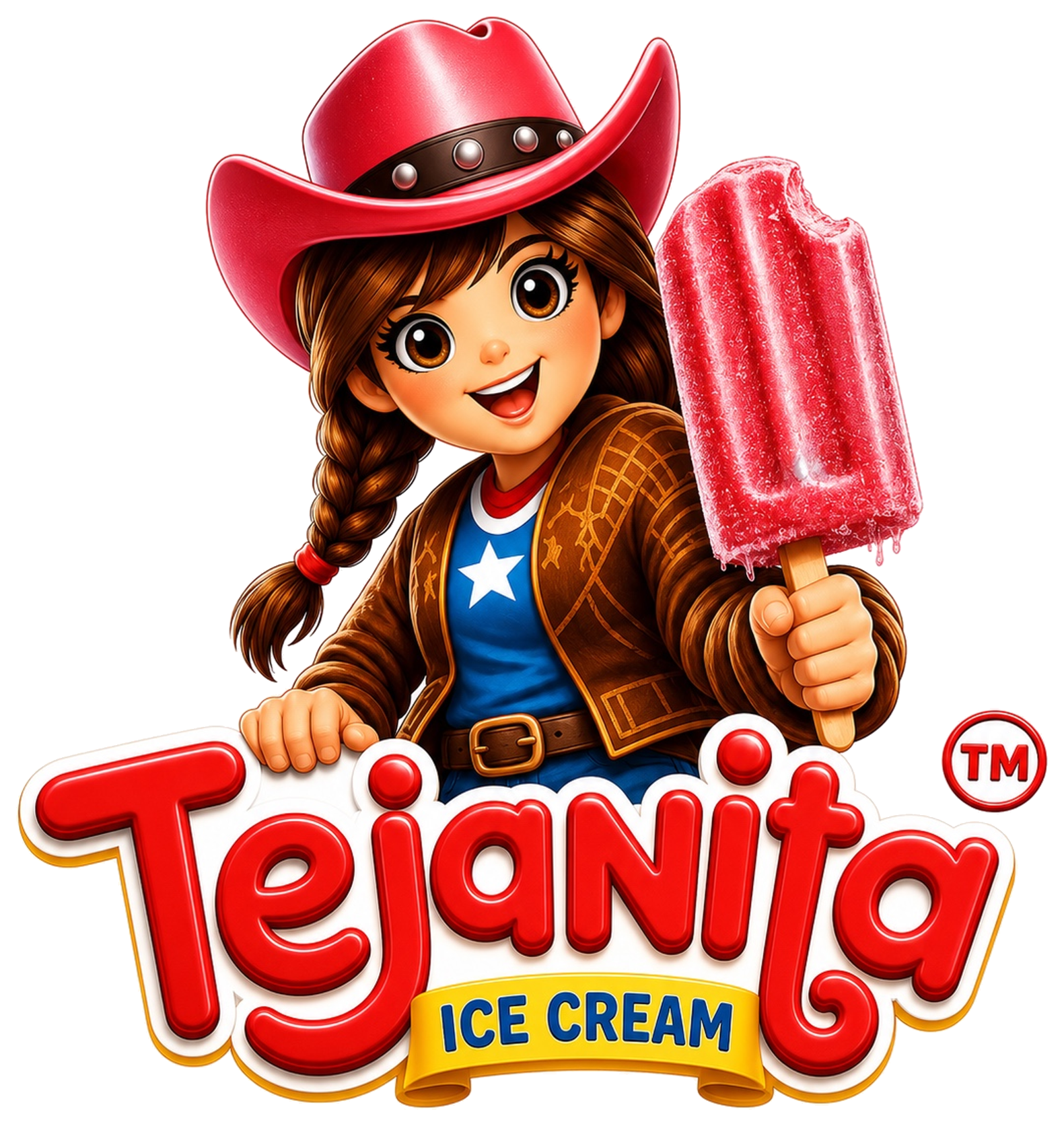 Tejanita Ice Cream mascot